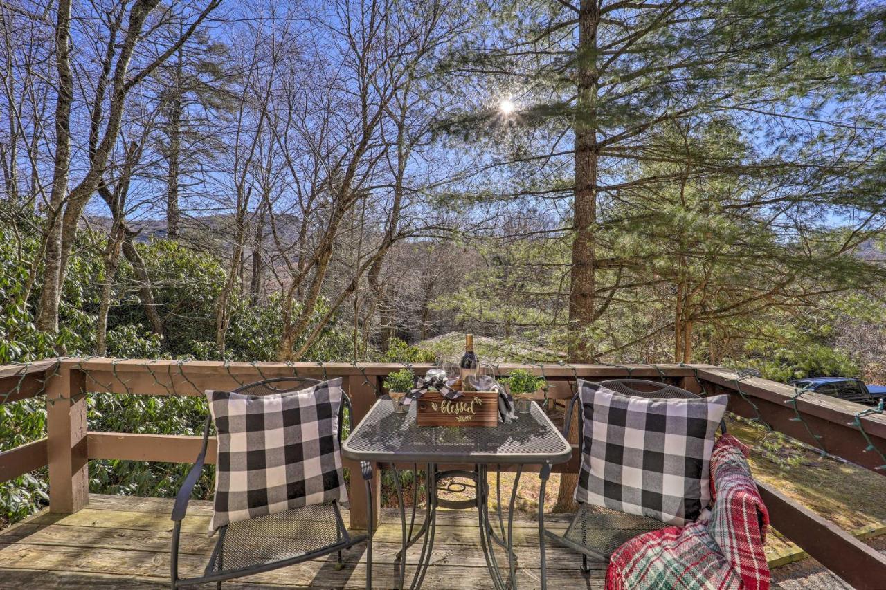 Banner Elk Mountain Retreat With Deck And Fireplace Exteriér fotografie