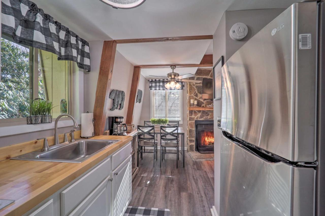Banner Elk Mountain Retreat With Deck And Fireplace Exteriér fotografie